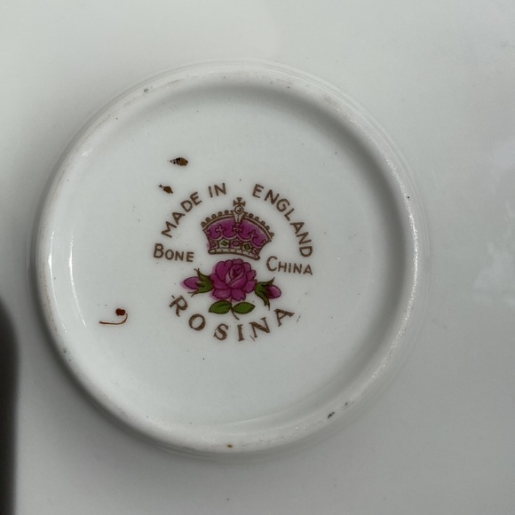 Rosina Chintz Fine Bone China teacup and saucer - Picture 7 of 12